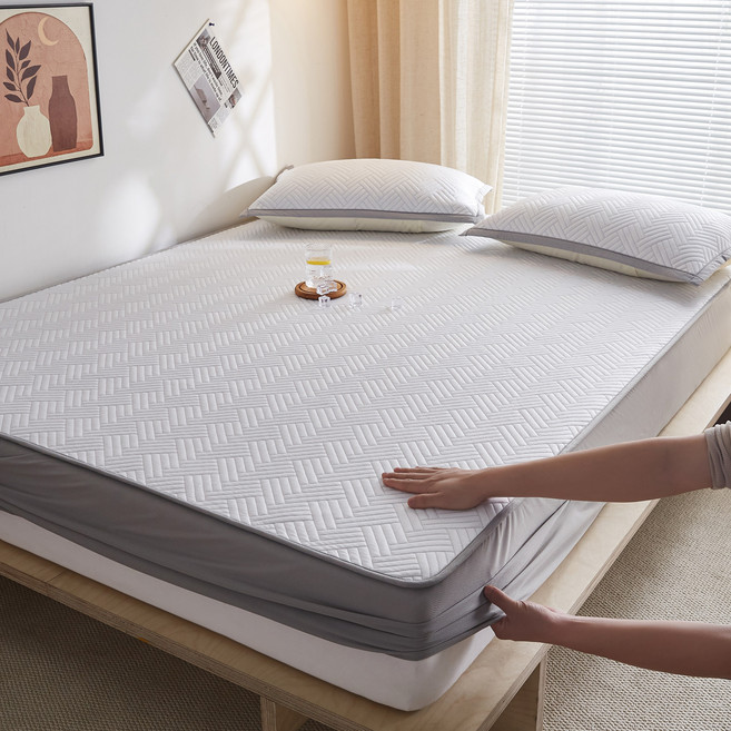 아리엘노 냉감 매트리스커버 여름 침대커버 쿨매트