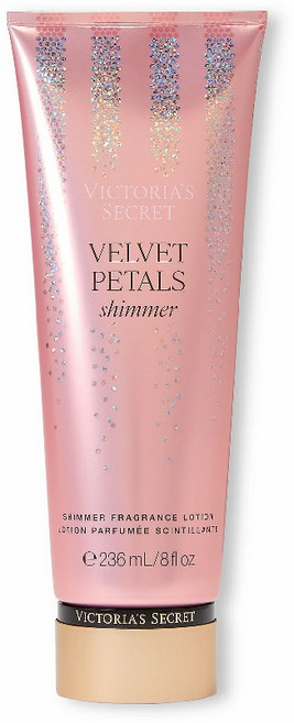 維多利亞的秘密 Velvet Petals Shimmer 香氛身體乳液 236ml, 1個, 236 ml/8 fl oz