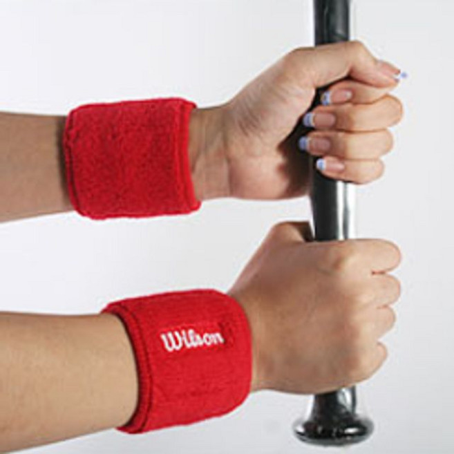 윌슨 더블 프리미엄 손목 밴드/아대/보호대