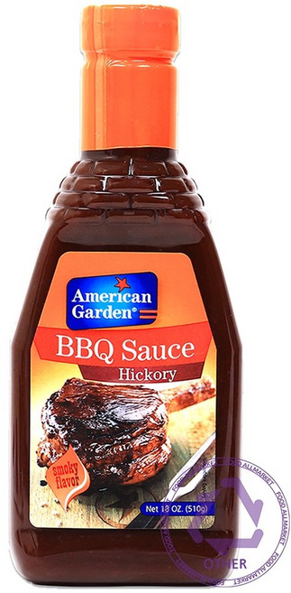 아메리칸 가든 히코리 바베큐소스 510g, 1개