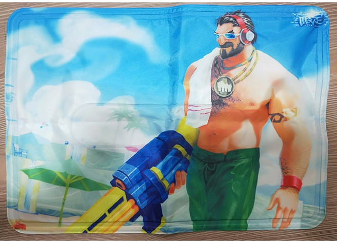 兒童水枕頭 35*25cm (全新), 藍色