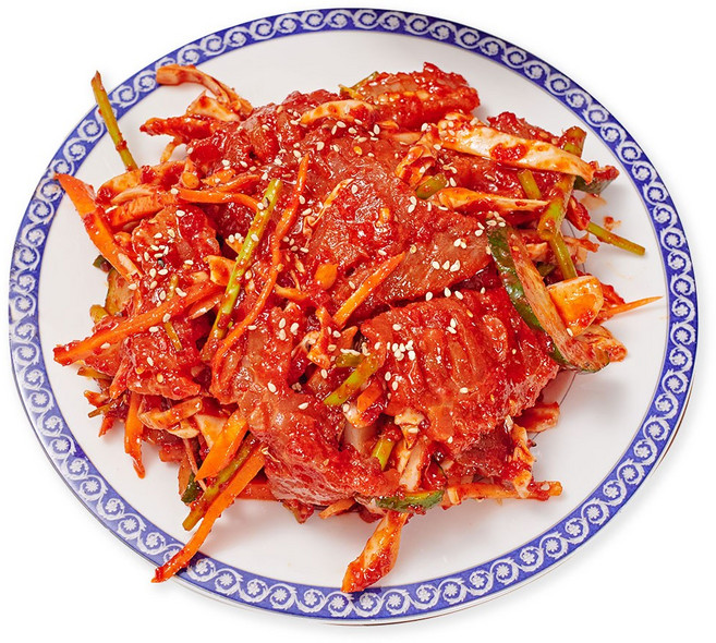 맛의비결 진짜 국산 홍어무침 참홍어, 1.2kg, 1세트