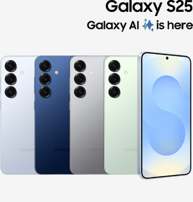 삼성 Ai 갤럭시 S25 256GB S리퍼 공기계 기존 유심만 넣으면 바로 사용! (구성품: 단말기 + 유심핀 + 보호케이스 + 보호필름 / 12개월 무상보증), 민트