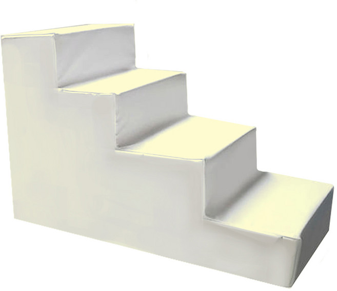 강아지 슬개골보호 PE스텝 생활방수 강아지계단, PE스텝 방수 아이보리