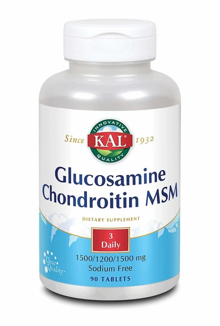 KAL Glucosamine Chondroitin MSM 칼 글루코사민 콘드로이틴 MSM 90정, 1개 - 쿠팡