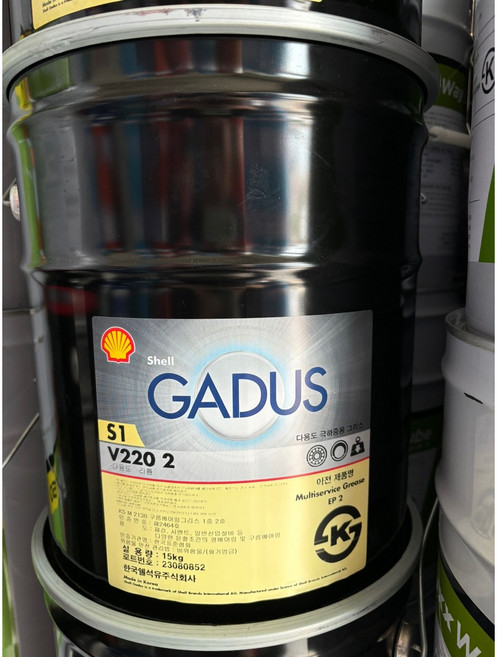 쉘 Shell 가두스 Gadus S1 V220 2 15kg, 1개