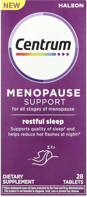 Centrum 폐경기 증상 완화 Restful Sleep 28정, Centrum폐경기증상완화RestfulSleep28정, 1개 - 쿠팡