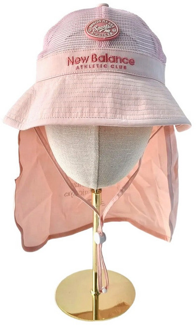 [국내매장판] 뉴발란스키즈 모자 메쉬 돔 플랩 버킷햇 물놀이 캠핑 숲체험 모래놀이용 햇빛차단