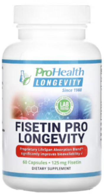 ProHealth Fisetin Pro Longevity 피세틴 60정, 1개