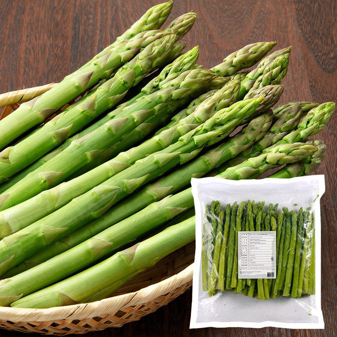 부드러운 아스파라거스 (냉동), 1kg, 1개