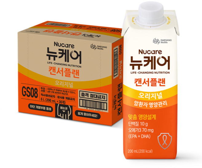 뉴케어 캔서플랜 오리지널 환자영양식 30P, 30개, 200ml
