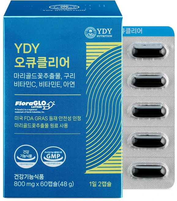 YDY 오큐클리어 루테인 고약사 약들약, 1개, 60정 - 쿠팡
