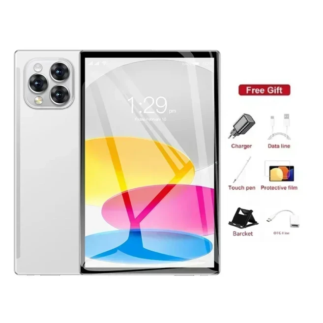 2025 5G 태블릿 패드 프로 안드로이드 14.0 최신형 11인치 RAM 24MP 20000mAh WIFI 네트워크, 05 tablet android, 01 22GB 1TB