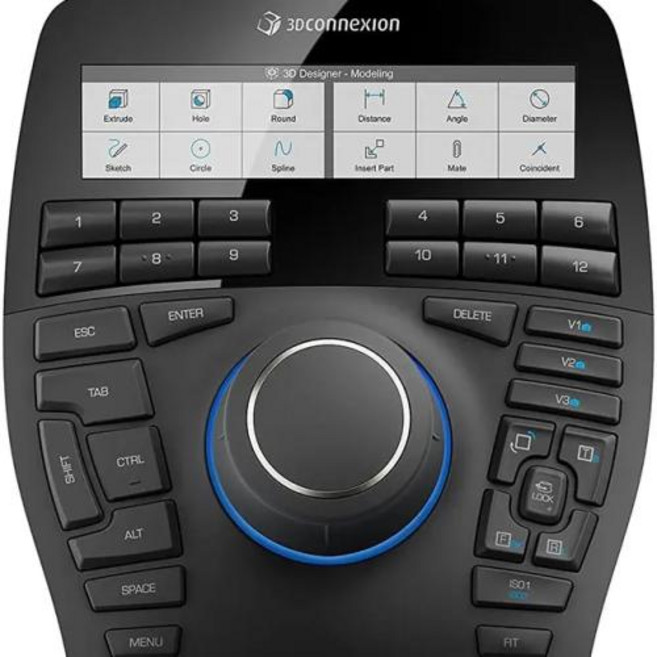 인체공학적 마우스 3D 커넥션 스페이스 마우스 엔터프라이즈 USB 왼손잡이 31 키 3DX-700056 CAD 드래프팅용 오리지널 왼손마우스 무선마우스 수직, 없음, 1) WHITE