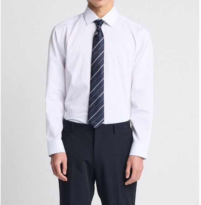 [STCO]에스티코 [툭] 스판 폴리 셔츠_화이트 (클래식핏)