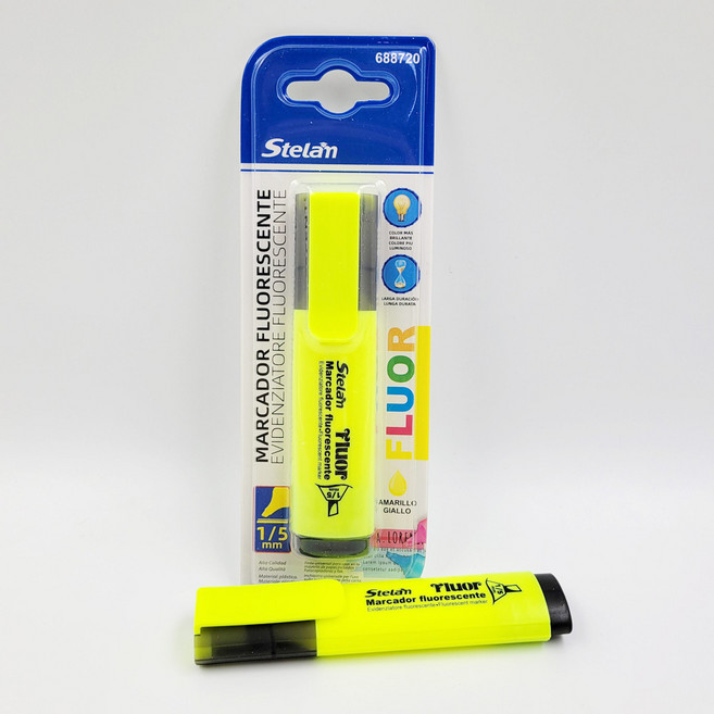 제트스틱펜 취미도구 고등학생용품 스크랩북장식 스터디템 이지클릭펜 고체형광 물감펜 펜정리함 독서용파스텔 글씨강조펜 미니파스텔색연필 플래그펜 필기류 스텔란 두꺼운 형광색 형광펜