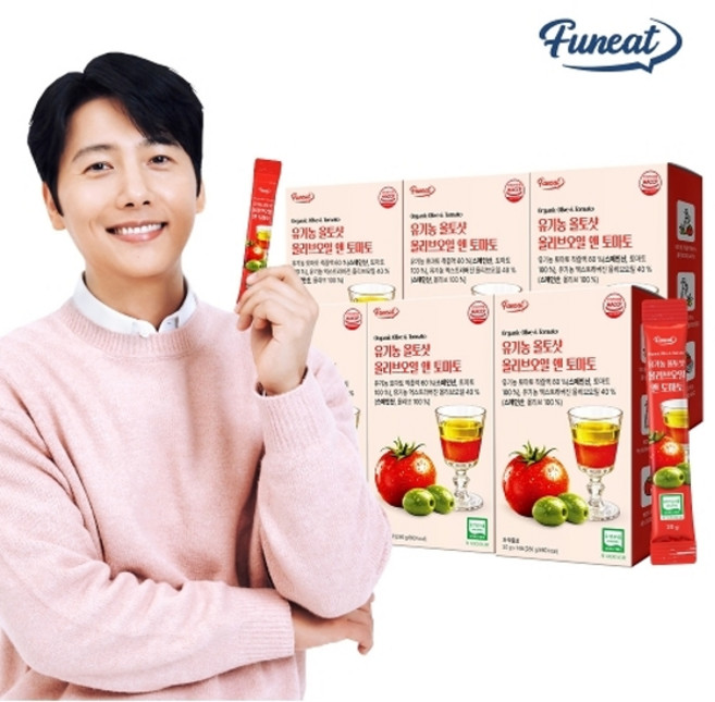 기타 퍼니트 유기농 올토샷 올리브오일 앤 토마토즙 14포 x 6박스