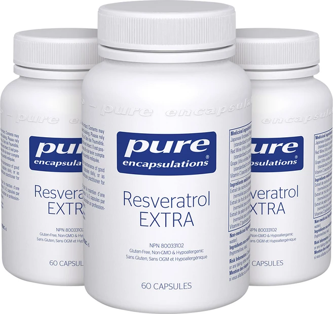 퓨어인캡슐레이션 레스베라트롤 엑스트라 캡슐 글루텐 프리, 60정, 3개 - 쿠팡