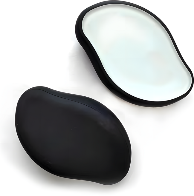 위싱 자극없이 문지르는 바디 쉐이버 제모기, 블랙, 1개, 1개입