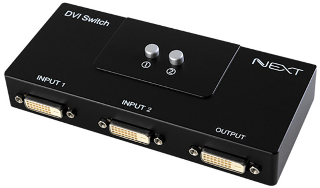 NEXT-DVI202SW 넥스트 2:1 DVI 모니터스위치, 1개