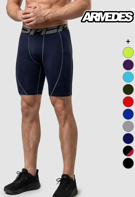 아르메데스 남성용 사계절 기능성 언더레이어 5부 바지 AR-70