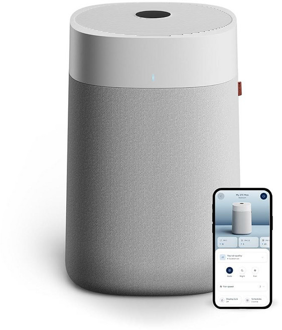 대형 객실용 블루에어 공기청정기 한 시간 만에 3 048평방피트 청소 가정용 HEPASilent 스마트 반려동물 바이러스 먼지 곰팡이 연기 - 블루 퓨어 211i, Large Room