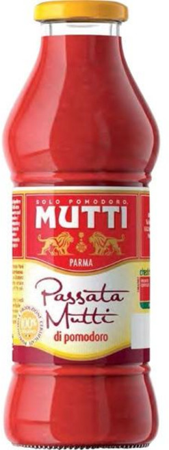 스페인 무띠 MUTTI tomato puree 토마토 퓨레 병, 400g, 4개