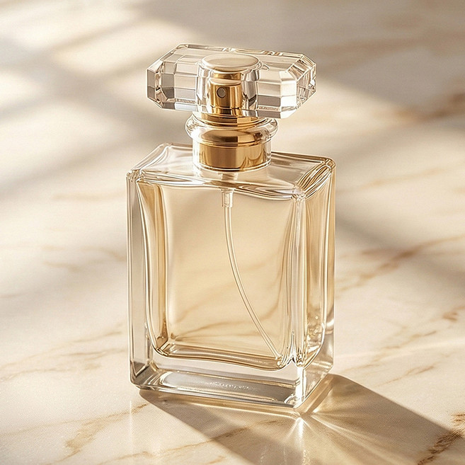 향수 공병 카타니아 골드 투명캡 100ml 스크류타입 용기 만들기 재료 퍼퓸 스프레이 유리 DIY, 1개