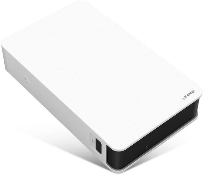 아이피타임 HDD3135plus 3.5형 대용량 외장하드 (8TB), 화이트, 8TB