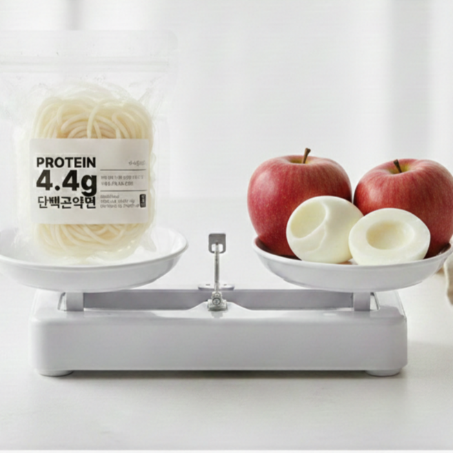 아이엠그라운드 발효 단백곤약면 단백질4.4g 식이섬유 함유 혈당관리 다이어트, 10개, 200g