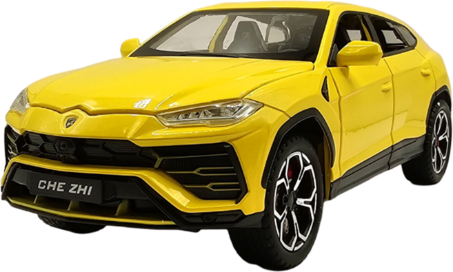 람보르기니 우루스 다이캐스트 1:24 비비드옐로우, 1개