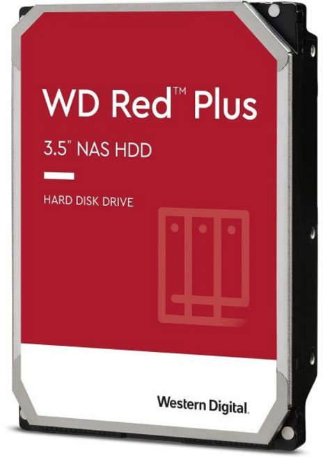 WD Red Plus 2TB NAS 3.5인치 내장 하드 드라이브 5400RPM급 SATA 6Gbs CMR 64MB 캐시