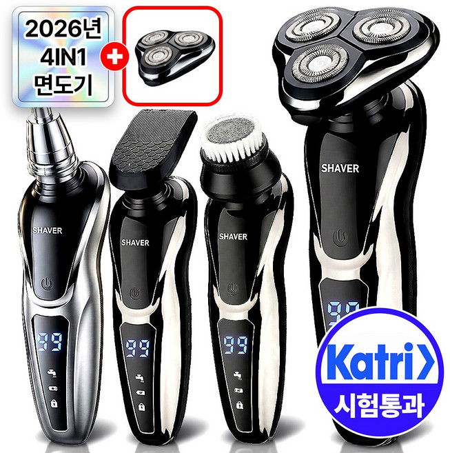 필모어 9세대 X6 전기 면도기 전동 생활방수, 노블블랙, 전기면도기