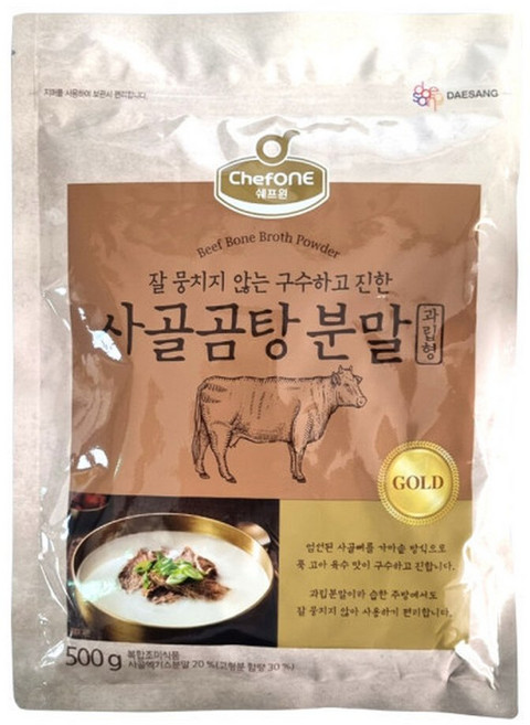쉐프원 사골곰탕분말500g, 500g, 1개