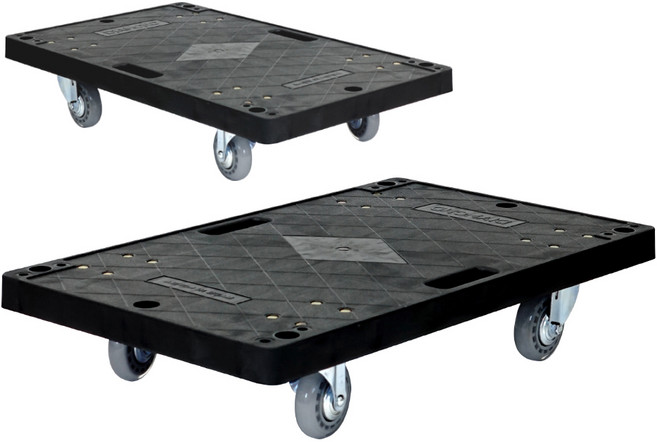 접이식 운반카트 달리 대차 구르마 사각달리 국내 조립 투명 인라인 무소음 우레탄 바퀴 손잡이없음 블랙 중형 760x460, 달리(손잡이 없음), 달리(손잡이 없음) 블랙 인라인(투명) 중형, 1개