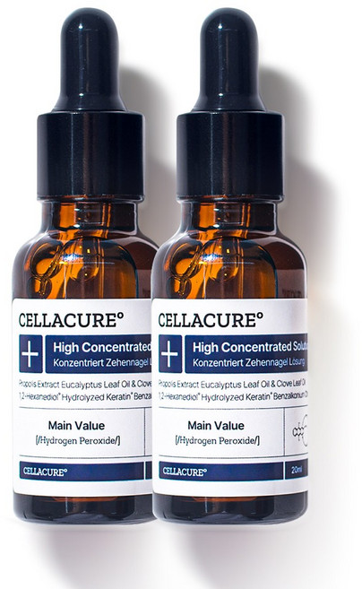 셀라큐어 문제성발톱 솔루션 손발톱영양제, 1개입, 2개, 20ml