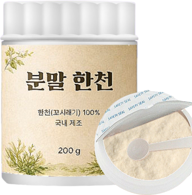 한천가루 꼬시래기 분말 국내 제조, 1개, 200g