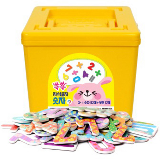 마그피아 아리아띠 즐거운 숫자 자석글자 MRMP-024, 1개