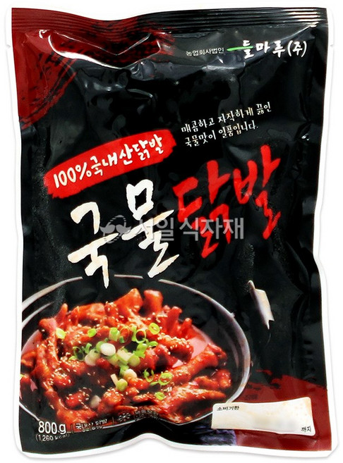 들마루 국물닭발 800g(국내산), 800g, 10개