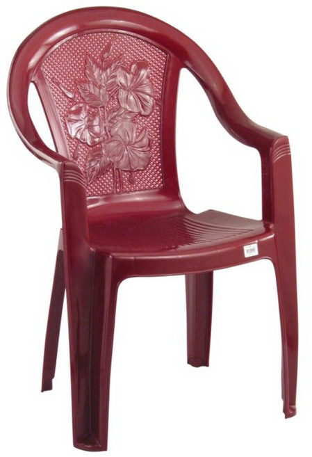 台灣製 大百合 休閒椅 塑膠椅, 綠色大百合休閒椅, 1個