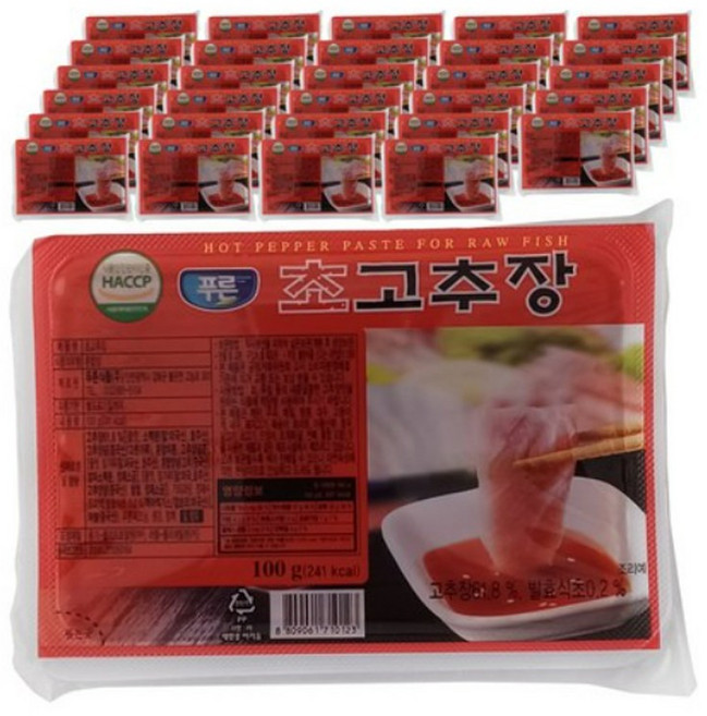 푸른 회초고추장 100g 40개 1박스