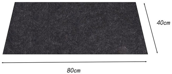 테라리엄 카펫 이구아나 카멜레온 파충류 침구 패드 조경 뱀용 매트 서식지 케이지 테라리움, 1) 80cmx40cm, 1개