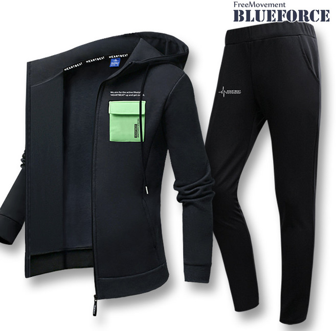 블루포스 스텔츠 후드집업 트레이닝 세트 츄리닝 [국내생산]