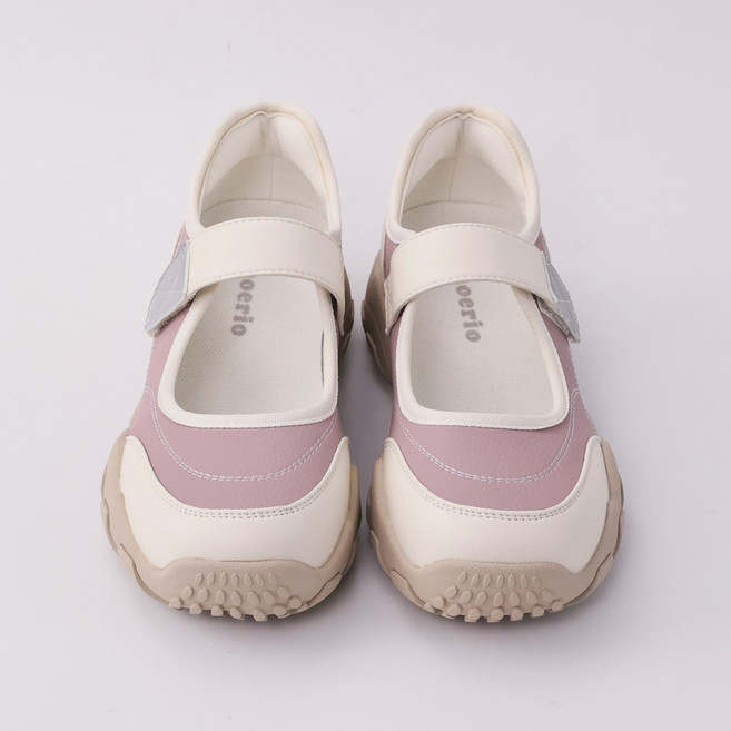 슈리오 여성 논슬립 벨크로 메리제인 캐주얼 스니커즈 4cm