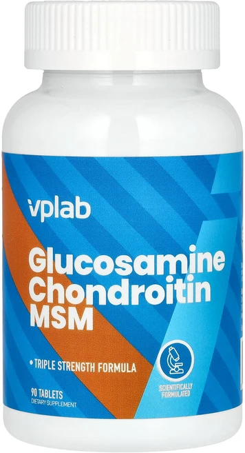 Vplab 글루코사민 콘드로이틴 MSM 90정, 1개 - 쿠팡