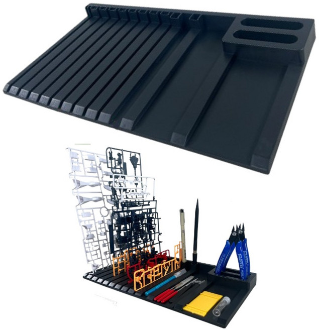 프라홈 프라모델 조립공구 런너 부품 받침대, 1개