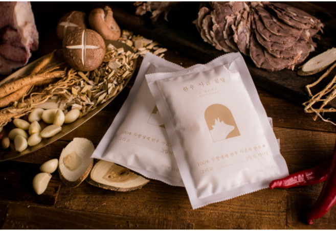 소딜리셔스 사골 4팩 100% 한우사골 곰탕 진국 육수 아기곰탕 보양식, 4개, 350g, 350mg × 4개