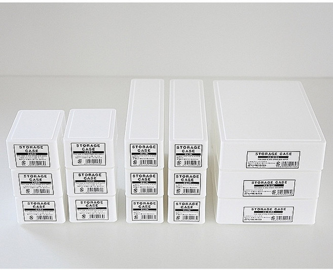 [비다하우스] 화이트 스토리지 다용도보관함, 1개, M