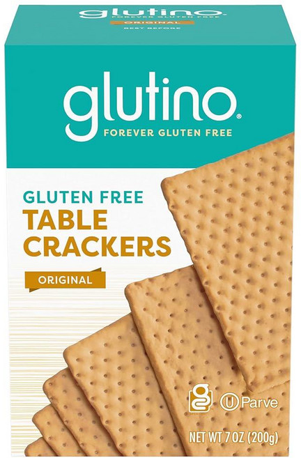 Glutino 글루텐 프리 테이블 크래커 오리지널 200g, 1개