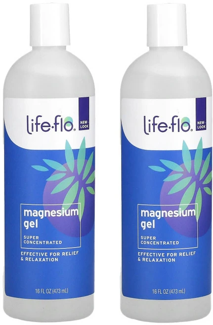 라이프플로 마그네슘 젤, 473ml, 2개 - 쿠팡